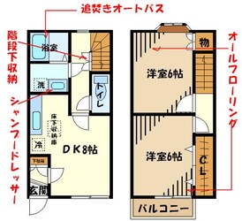 メゾン桜堤の物件間取画像